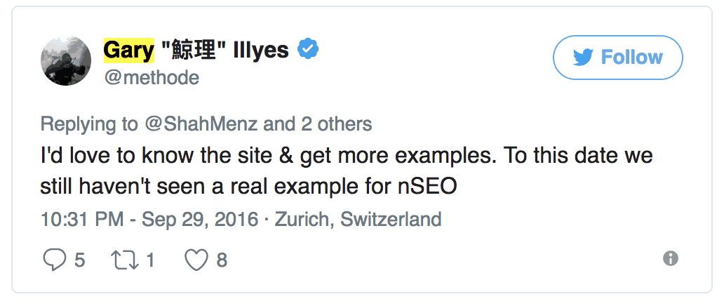 gary illyes twitter negative seo