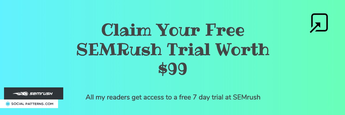 semrush free trial